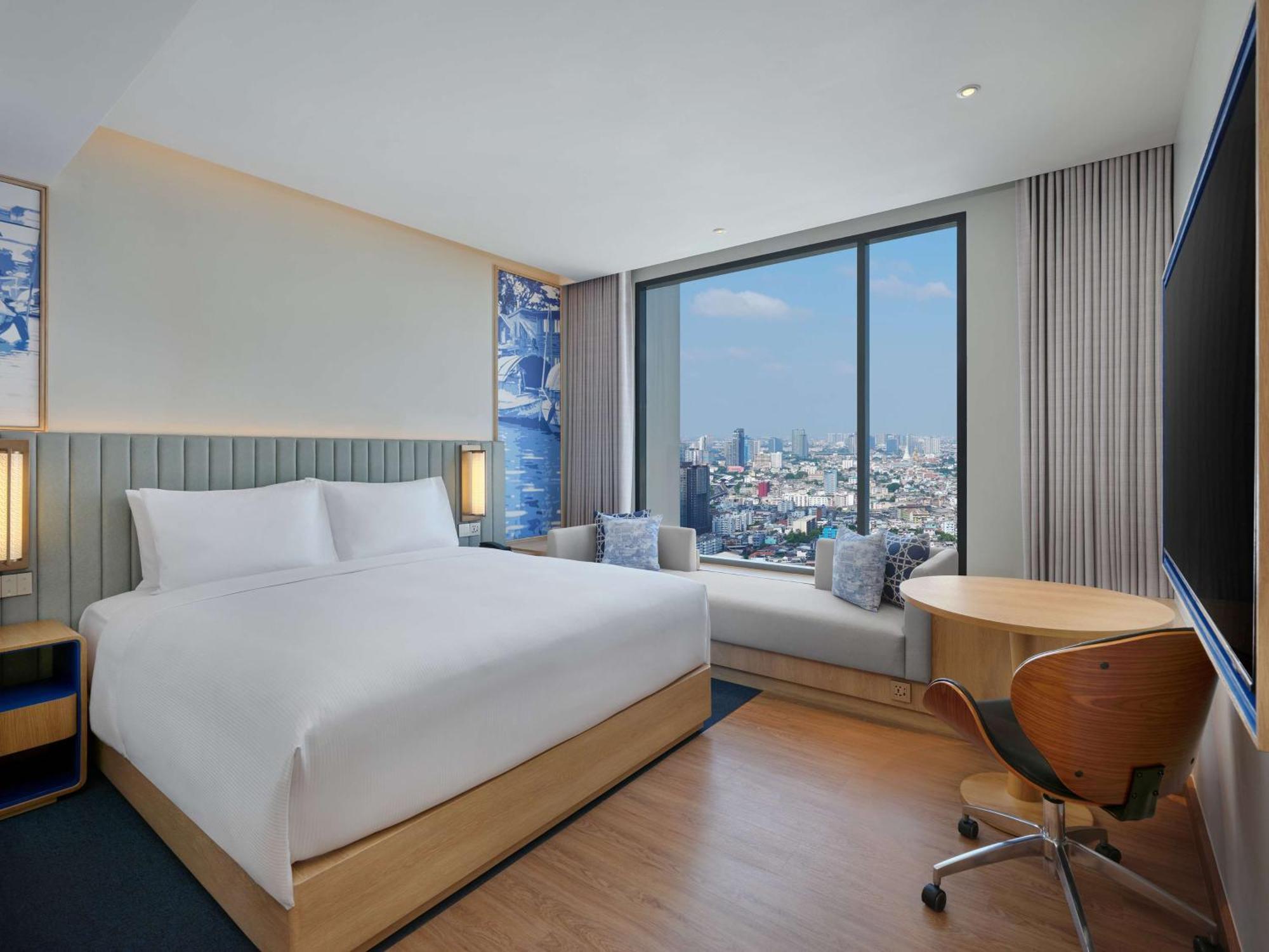 Hilton Garden Inn Bangkok Riverside Exterior foto